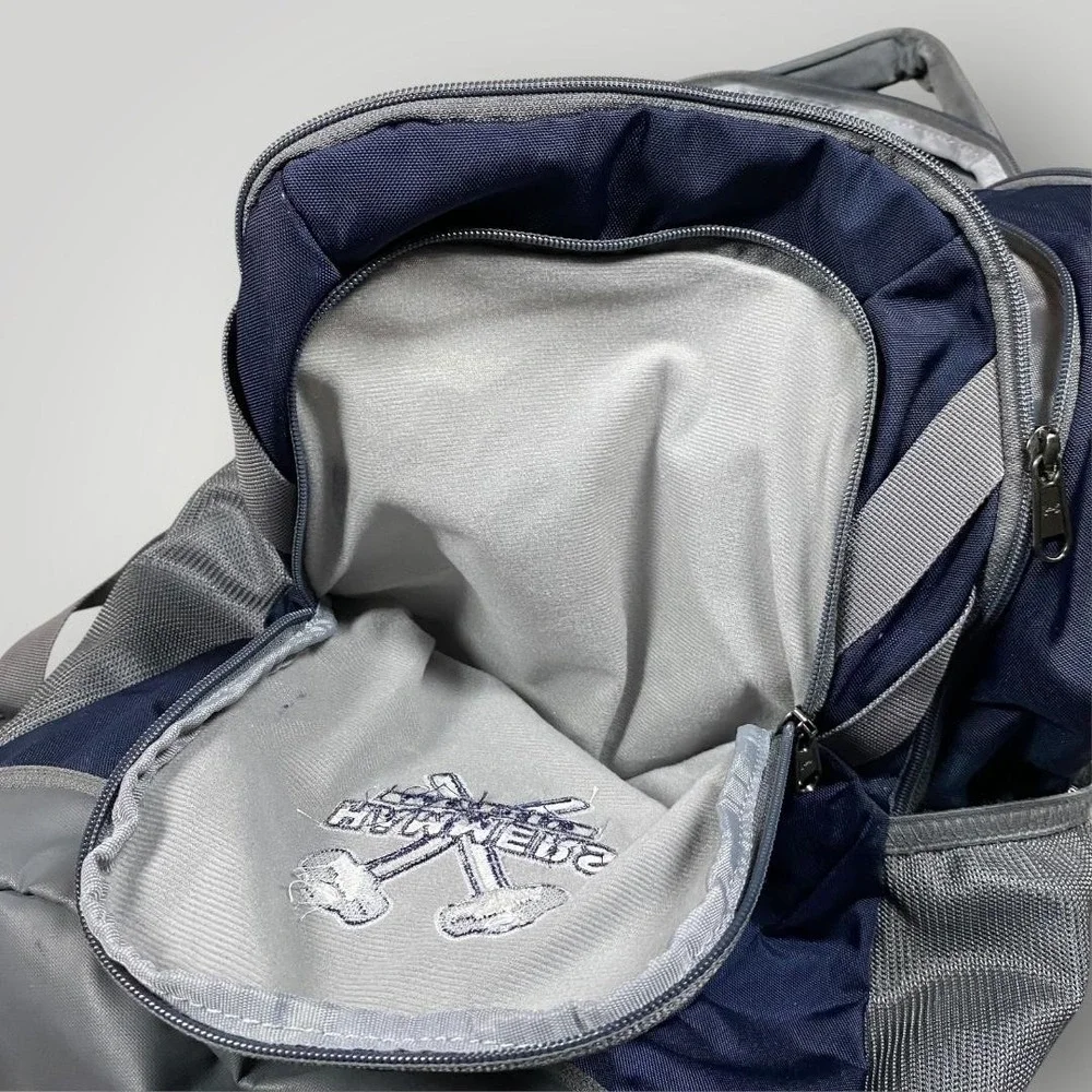 Under‎ Armour Hammers Lacrosse UA Storm Backpack Navy Gray Sports Bag Adult